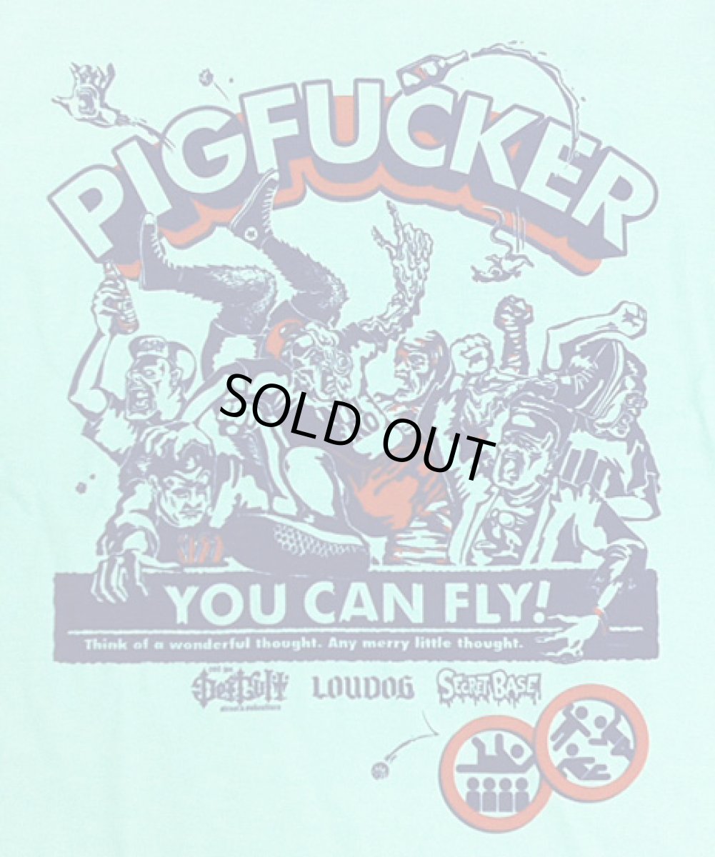 画像2: YOU CAN FLY T-SHIRT (GREEN) (2)