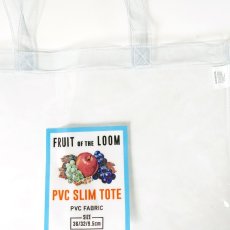 画像5: FRUIT OF THE LOOM×SECRET BASE×HONESTBOY PVC Clear Tote Bag  (5)