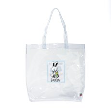 画像1: FRUIT OF THE LOOM×SECRET BASE×HONESTBOY PVC Clear Tote Bag  (1)