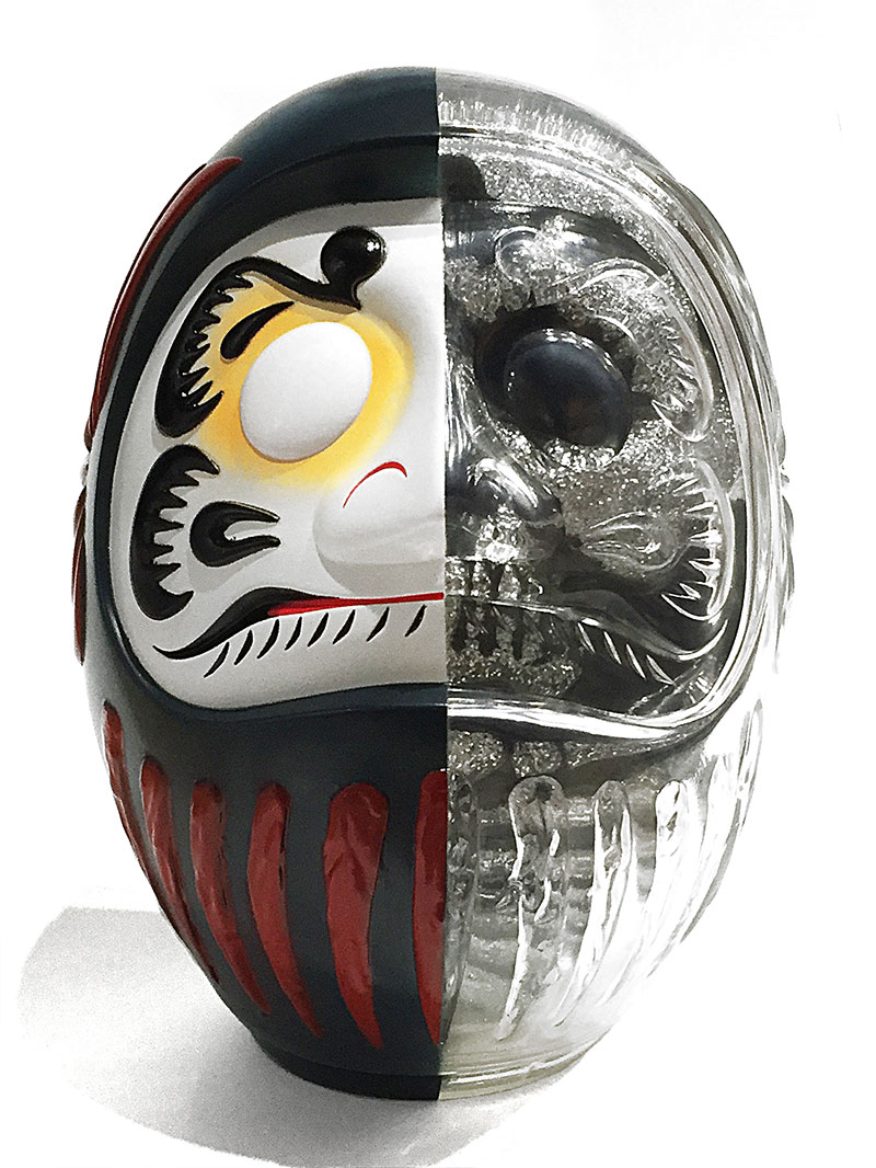 DARUMA SKULL X-RAY FULL COLOR NAVY