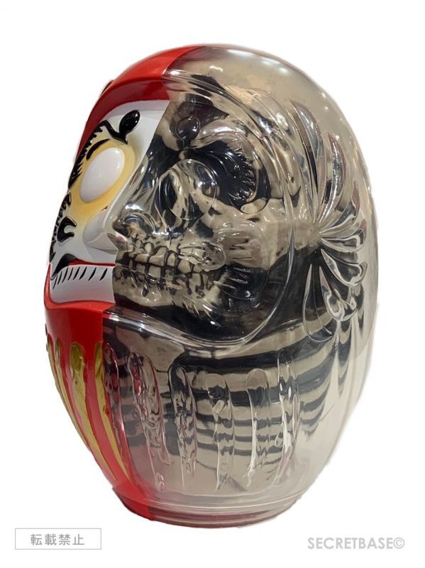 DARUMA SKULL X-RAY FULL COLOR　RED Ver.