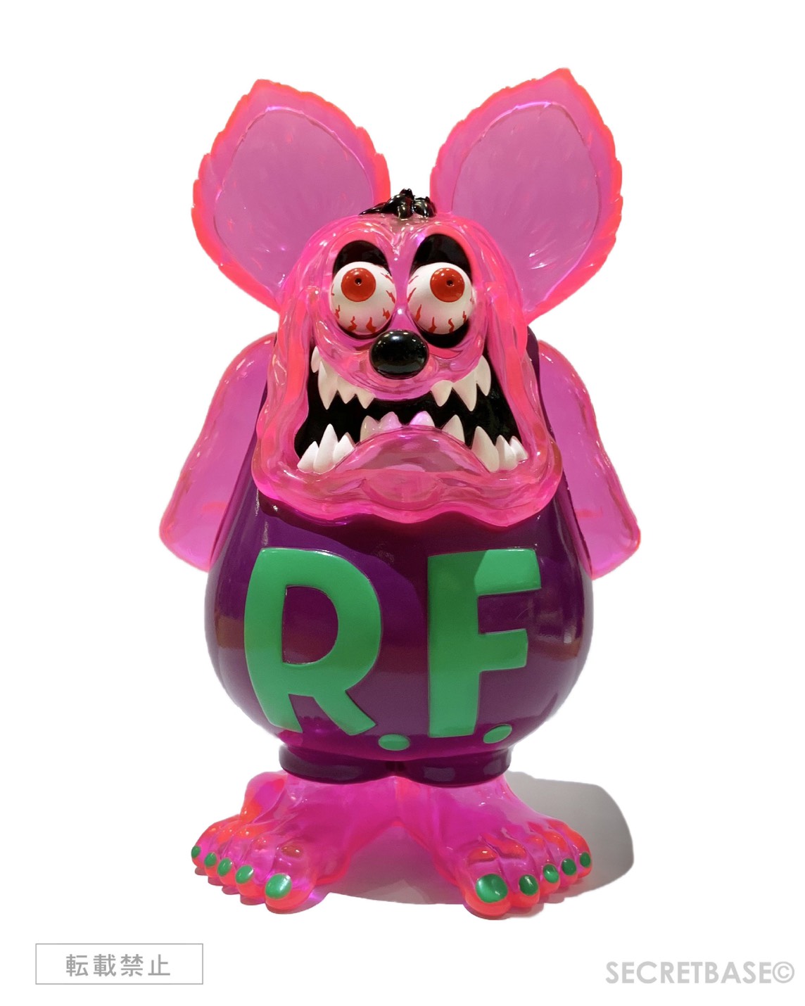 RAT FINK FULL COLOR CLEAR PINK ver. - SECRET BASE ONLINE STORE