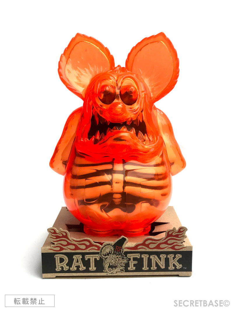 Rat Fink X-Ray Neon Orange SECRETBASE Ver. - SECRET BASE ONLINE STORE