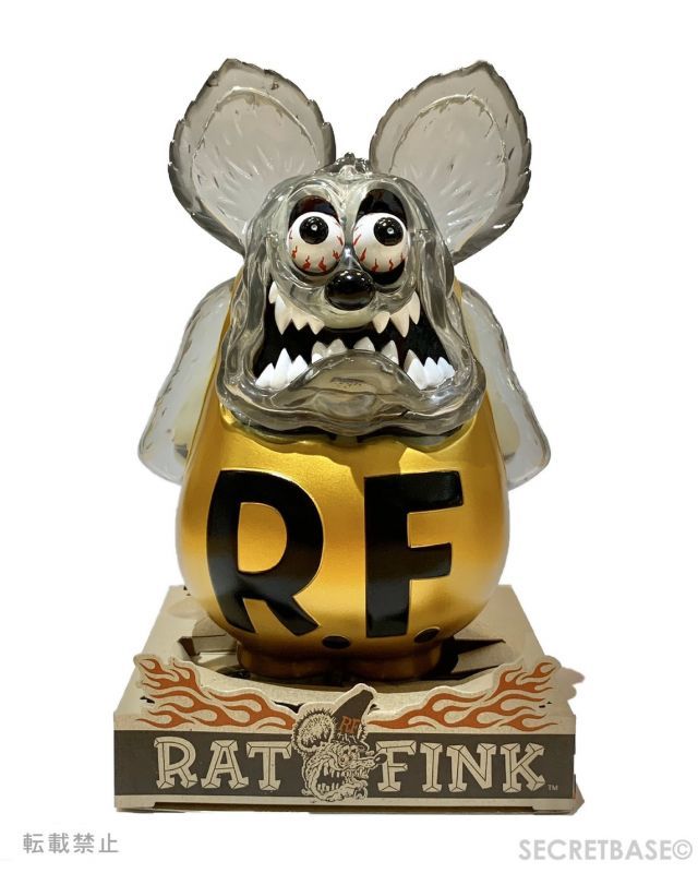 [キャンセル分販売]RAT FINK X-RAY FULL COLOR CLEAR BLACK G.I.D Ver. - SECRET