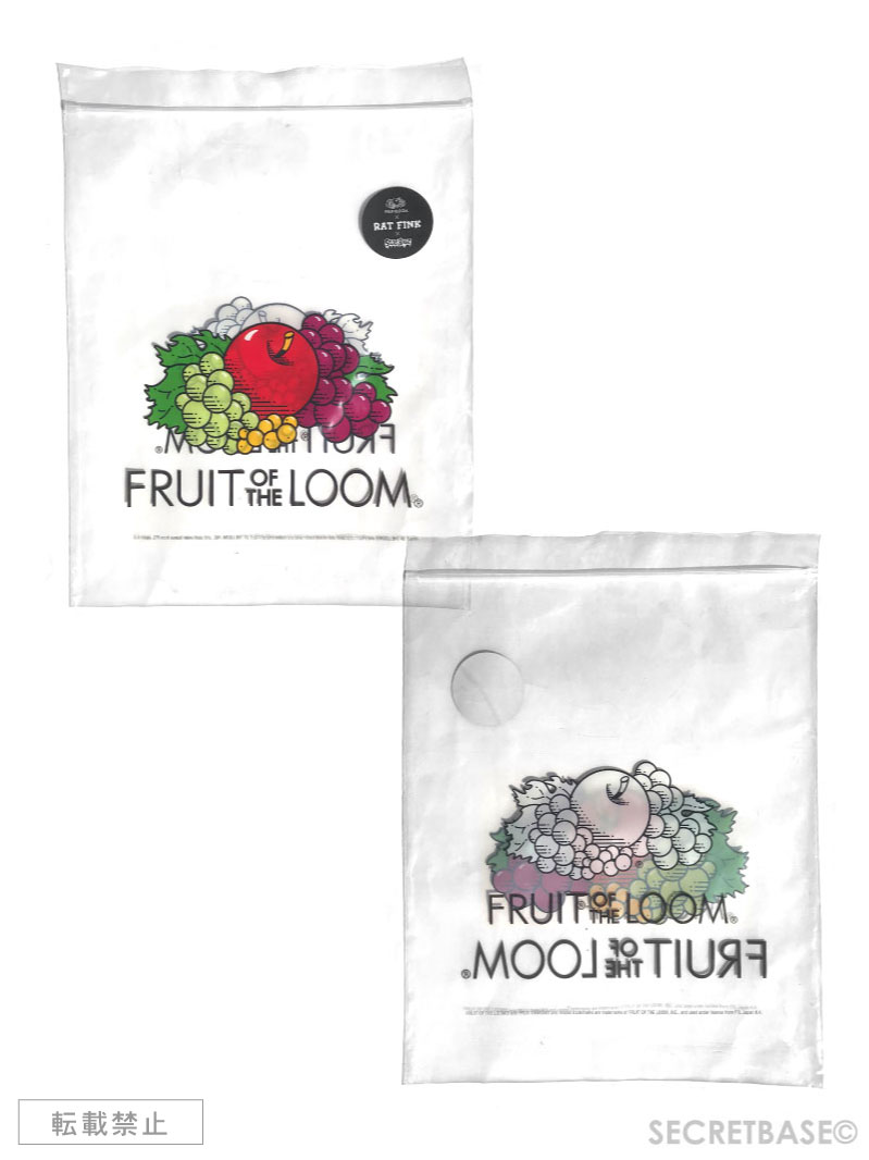 RAT FINK x FRUIT OF THE LOOM x SECRETBASE T-SHIRTS BLACK 2