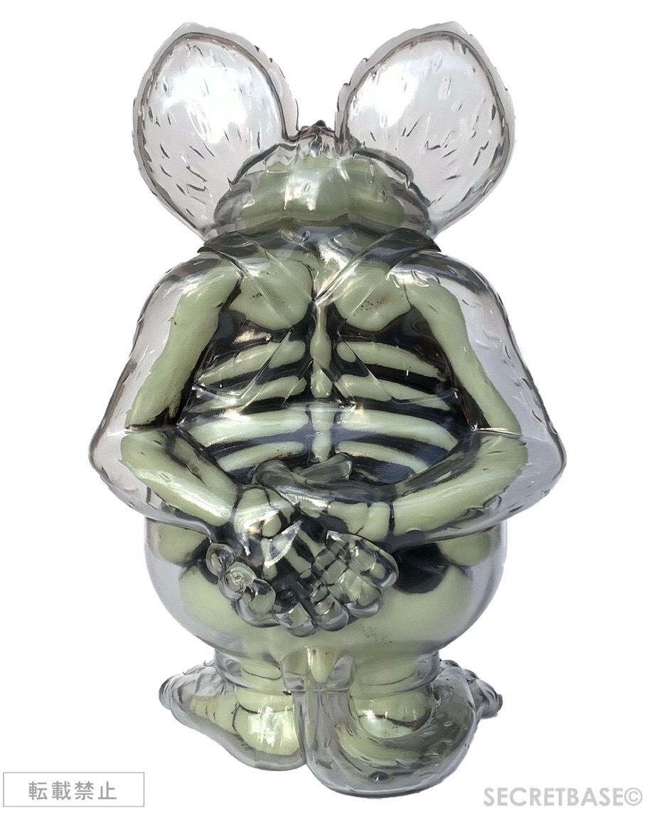 Rat Fink X-Ray Clear Black G.I.D Ver.