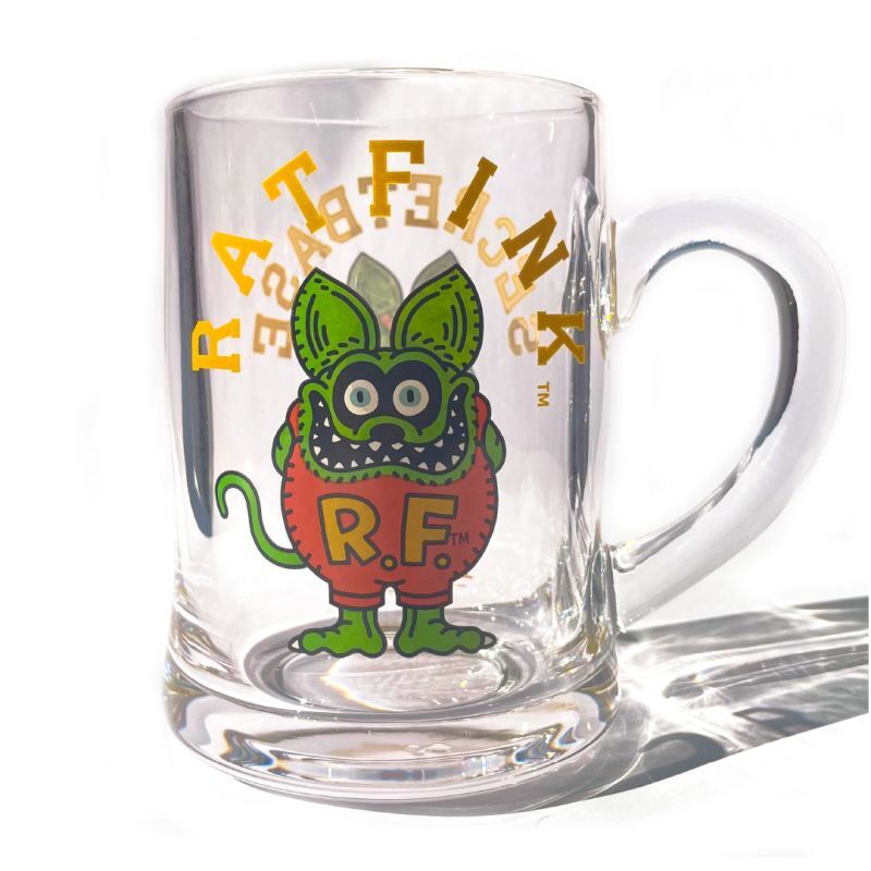 ORIGINAL RAT FINK GLASS MUG - SECRET BASE ONLINE STORE