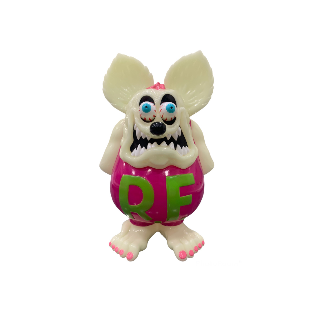 日本オンラインショップ secretbase Rat Fink X-Ray Neon Green ソフビ おもちゃ・ホビー・グッズ